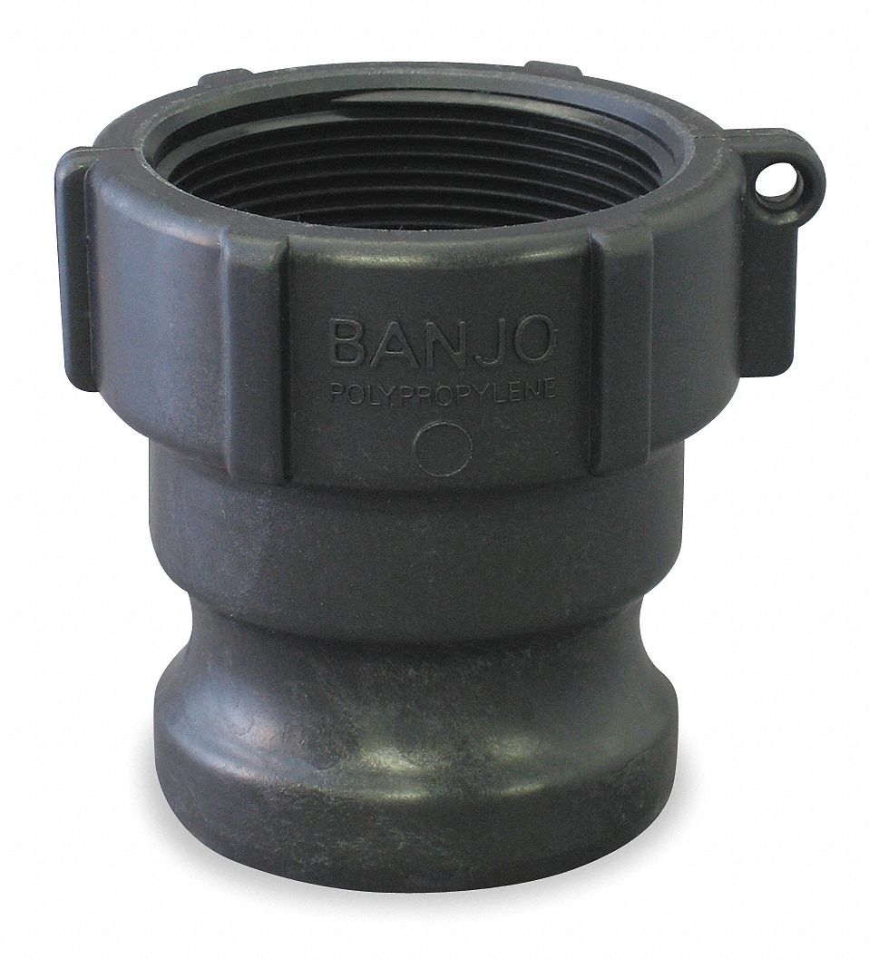 Pro Flow 3/4 Type F Adapter Polypropylene Pro Flow 3/4 Type F Adapter Polypropylene